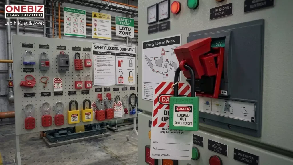 Safety locking equipment